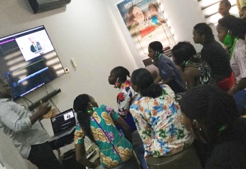 GWDYF partners with Mentors International to train 21st-Century Ladies on Technology